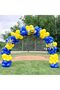25 Pieces Yellow & Navy Blue Balloon Set – Vibrant and Dynamic Party Decor - 5