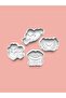 Heart Cookie Mold and Fondant Mold Set of 4 (0780-Set)