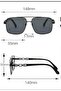 Women's Polarized Protection Metal Frame Sunglasses Esp039 - 3