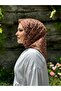 وشاح نسائي من القطن بنقشة ملونة ناعمة - 2