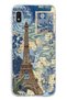 Samsung Galaxy A10 Compatible Paris and Eiffel Tower Transparent Silicone Case