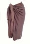 Mink Non-Show Tulle Large Size Pareo 95X145 cm - 2