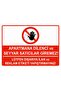 No Soliciting and No Street Vendors Allowed Apartment ISG Warning Sign PVC A3 30x42 cm