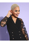 Black Lace Blazer Knee Length Dress - 2