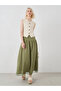 Solid V-Neck Buttoned Vest Top - 3