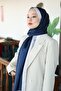 Premium Lux Original Monogram Shawl (Silk Voile, High Quality, Lightweight, Casual, Stylish, Testure Clothing) - 3
