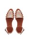 Genuine Leather Hair Braid Daily Women's Sandals - 3