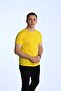 Eko Slimfit Basic T-Shirt Yellow - 3