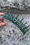 Abrienda Green Bridal Henna Crown Special Occasion Accessory Women's Crown Hair Accessory – Crown, Crystal Stone - 3