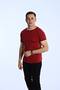 Eko Slimfit Basic T-Shirt Claret Red - 2