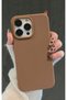 iPhone 16 Pro Brown Color Launch Case iPhone Phone Case Silicone Phone Case - 2