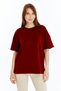 Women's Modal T-Shirt Oversize Comfortable Loose Fit T-Shirt Heavy Fabric Easy to Wrinkle Free Ironing - 3