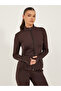 Brown Solid Activewear Set - 3