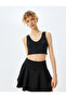 Slim Fit V Neck Sleeveless Sports Bra - 3