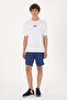 Men's Comfort Fit Crew Neck White T-Shirt 50299970-Vr013 - 4