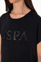 Women's Black Crew Neck T-Shirt 50300777-Vr046 - 7