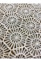 White Knitted Motif Handcrafted Looking Guipure Fabric – 130 cm Width - 3