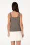 Women's Mink Sleeveless Square Neck T-Shirt 50306680-Vr052 - 5