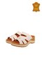 Venus 2409904Y Genuine Leather Women's Anatomical Slippers White Ç - 5