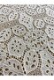 Cream Floral Patterned Guipure Lace Fabric – 130 cm Width - 5