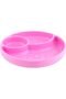 Chicco Easy Menu Silicone Plate With Suction Cup 12M+, Pink