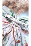 Women's Ribbon Figure White Tulle Latch Buckle - 5