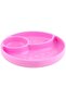 Chicco Easy Menu Silicone Plate With Suction Cup 12M+, Pink - 2