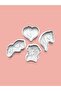 Horses Cookie Mold and Sugar Dough Mold Set of 4 0809-Set