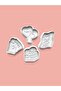 Mother's Day Cookie Mold and Sugar Dough Mold Set of 4 - 6