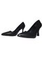 La Pia Stiletto Black Women's Heeled Shoes Comfortable Vegan Leather Daily and Special Occasion - 3