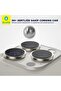 Pvd iPhone 15 Pro Max Compatible Blue Blue Stainless Steel Scratch Light Blocking Camera Lens Protector - 7