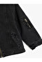 black Jean Jacket - 4