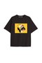 Y2K Vintage Simpson Printed Black T-Shirt Code 296