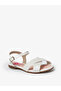 Girls Sandals With Back Strap White | Made In Brazil - 2
