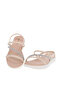Ladies Low Heel/Wedge Comfort Sandals Cream | Made In Brazil - 4