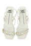 Ladies Sandals With Back Strap Off White | Made In Brazil - 5