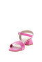 Pre Teen Girls Sandals With Back Strap Pink | Made In Brazil - 2