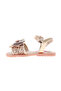 Infant Girls Sandals With Back Strap Gold | Made In Brazil - 3