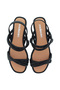 Ladies Flat Sandals Black | Made In Brazil - 5