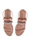 Ladies Mid Heel Sandals Nude | Made In Brazil - 5