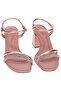 Ladies Mid Heel Sandals Blue | Made In Brazil - 4
