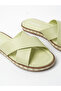 Ladies Flat Sandals Mint | Made In Brazil - 4