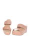 Ladies Wedge Sandals Nude | Made In Brazil - 4