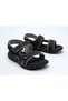 Infant Boys Sandals With Back Strap Black | Made In Brazil - 4