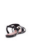 Infant Girls Sandals With Back Strap Black | Made In Brazil - 3