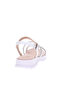 Pre Teen Girls Sandals With Back Strap White | Made In Brazil - 3