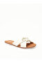 Ladies Flat Sandals Off White | Made In Brazil