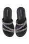 Ladies Flat Sandals Black | Made In Brazil - 5