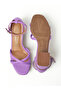 Vizzano Ladies Low Heel Sandals Purple | Made In Brazil - 4