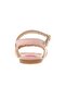 Girls Sandals With Back Strap Pink | Made In Brazil - 4